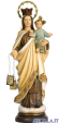 Madonna del Carmine pasta di legno