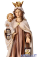 Madonna del Monte Carmelo con corona
