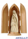 Madonna di Lourdes con Bernadette naturale