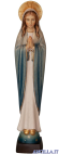 Madonna stilizzata con aureola