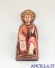 Miniatura San Giacomo apostolo seduto con astuccio