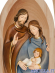Nicchia con benedizione della Sacra Famiglia