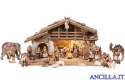 Presepio Mahlknecht Capanna Alpina con illuminazione - 30 pezzi