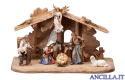 Presepio Mahlknecht Capanna Tirolo - 10 pezzi (modello 2)