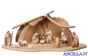 Presepio Pema Capanna Pema - 14 pezzi