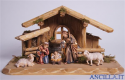 Presepio Rainell Capanna Heimat - 7 pezzi modello 1