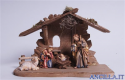 Presepio Rainell Capanna Tirolo - 6 pezzi