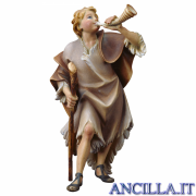 Pastore con corno Ulrich serie 12 cm