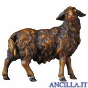 Pecora che guarda a destra scura Ulrich serie 15 cm