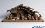 Presepio Rainell Capanna Notte Santa - 14 pezzi