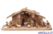 Presepio Rainell Capanna Notte Santa - 14 pezzi