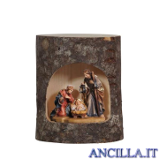 Presepio Rainell - Tronco d'albero