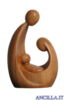 Sacra Famiglia Ars Design legno di ciliegio