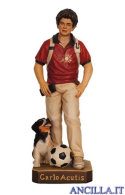 San Carlo Acutis con cane e pallone - sconto 10%