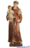 Sant'Antonio di Padova modello 1 anticato con oro zecchino