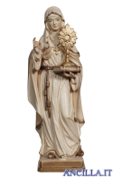 Santa Chiara d'Assisi con ostensorio modello 1 brunito 3 colori