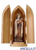 Santa Teresa di Lisieux con nicchia