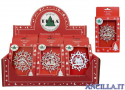 Set addobbi laser 12 pezzi
