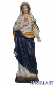 Sacro Cuore di Maria modello 2 anticato oro