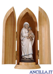 Santa Teresa di Calcutta con nicchia