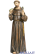 San Francesco d'Assisi con uccelli pasta di legno