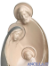 Sacra Famiglia Moderna azzurro