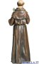 San Francesco d'Assisi con uccelli pasta di legno