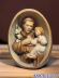 Sant'Antonio con Gesù Bambino mezzobusto