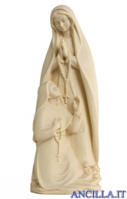 Madonna di Lourdes con Bernadette naturale