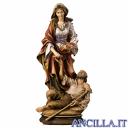 Santa Elisabetta d'Ungheria con mendicante