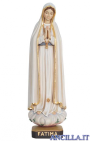 Madonna di Fatima dipinta a olio