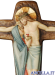 Croce con Cristo e Maria con calice