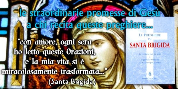 LE PREGHIERE di Santa Brigida di Svezia