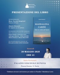 30 maggio a Pavia: Presentazione del libro: 