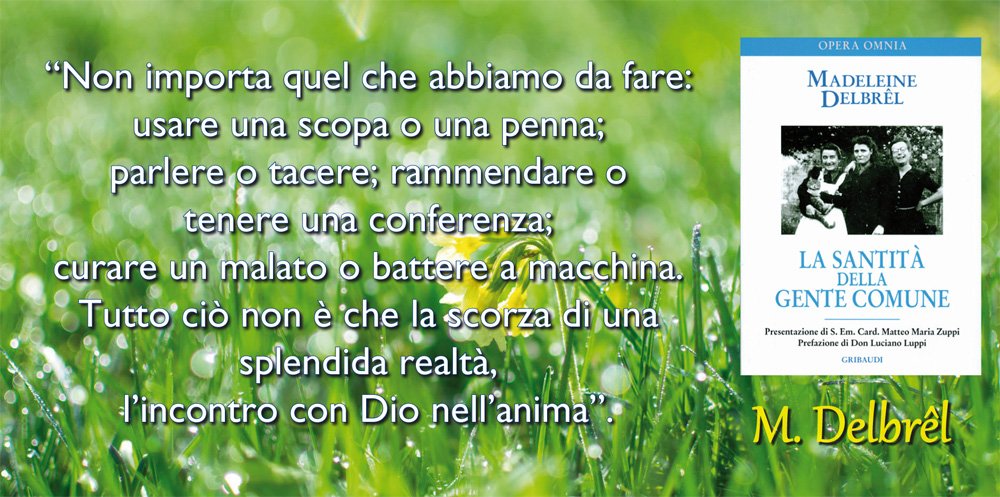 La santità della gente comune